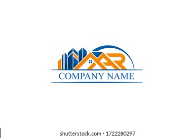 PROPERTIES Logo, Real Estate Logo, Mortgage Logo, Buildings