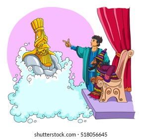 The Prophet Daniel Explained To The King Of Babylon His Sleep