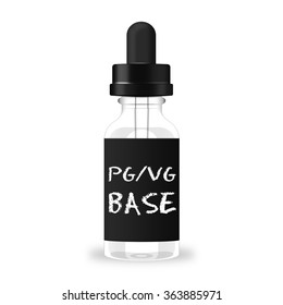 Propylene Glycol And Glycerin Vaping Base Bottle