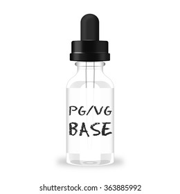 Propylene Glycol And Glycerin Vaping Base Bottle