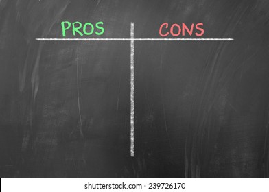 Pros And Cons Chart