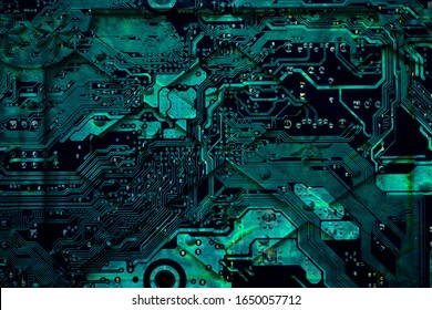 Protected guard shield circuit board. Electronic computer hardware processor security technology. Motherboard digital chip. Tech processor safeguard. 