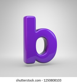 Proton Purple Color Letter B Lowercase Stock Illustration 1250808103 ...