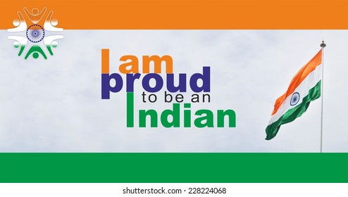 Proud Be Indian Stock Illustration 228224068 | Shutterstock