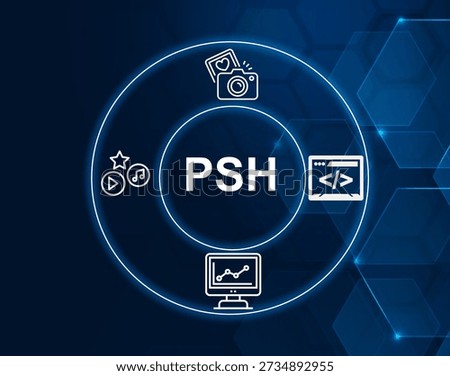 psh acronym.PSH acronym. Proshow Slideshow, a software used to create and present multimedia slideshows, often used for photography and video editing.