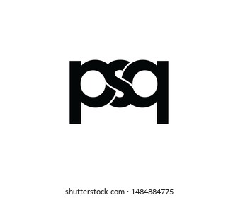 Psq Original Monogram Logo Design 스톡 일러스트 1484884775 | Shutterstock