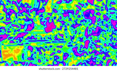 Fondo abstracto psicodélico con