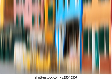 Psychedelic background based on blured architecture image