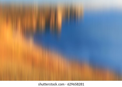 Psychedelic background based on blured landscape image