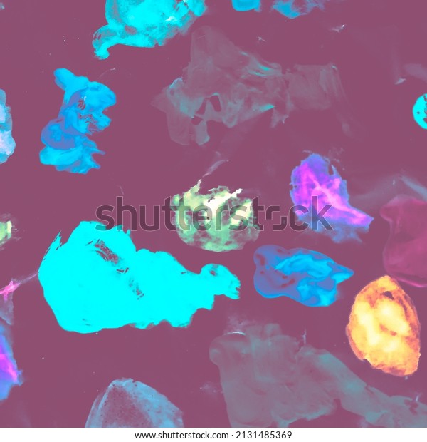 Psychedelic Painting Banner. Watercolor Brush\
Strokes. Trendy Grunge Borders. Trendy Wallpaper. Modern\
Water-Colour Paper. Acrylic Texture.\
Colourful