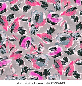 psychedelic seamless pattern vinatge look