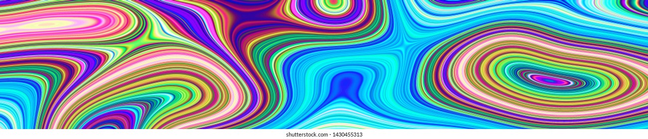 Psychedelic Web Abstract Pattern And Hypnotic Background Texture,  Layout Burlesque.