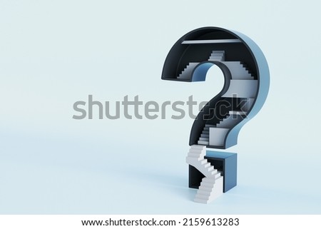 Similar – Image, Stock Photo The big questions