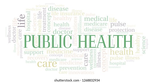 Public Health Word Cloud Stock Illustration 1268832934 | Shutterstock