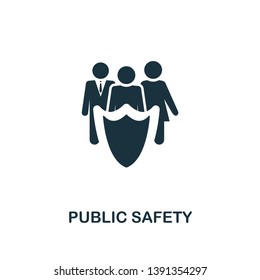 Public Safety Icon. Premium Style Design From Urbanism Collection. UX And UI. Pixel Perfect Public Safety Icon For Web Design, Apps, Software, Printing Usage.