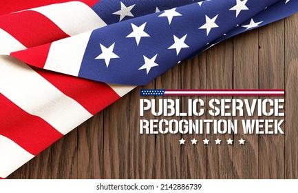 Public Service Recognition Week (PSRW) observed each year in May, to honor the men and women who serve nation as federal, state, county, local and tribal government employees. 3D Rendering