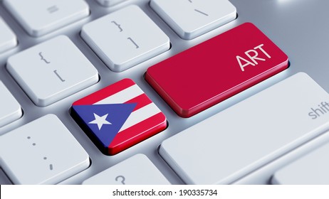 Puerto Rico High Resolution Art Concept