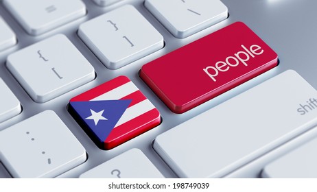 Puerto Rico High Resolution People Concept