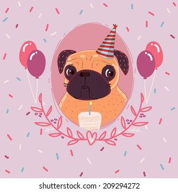 Pug Birthday