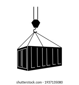 Pulley  Container Icon - Shipping