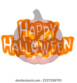 the pumpskin happy Halloween greetings  - Powered by Shutterstock