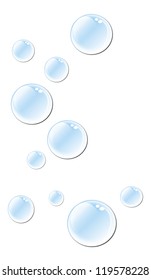 Soap Bubbles On White Background Stock Photo 358930079 | Shutterstock