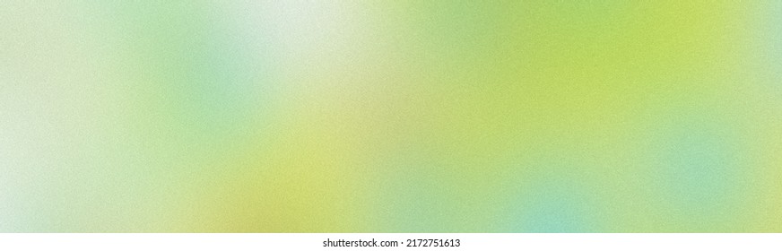 Pure Lo-fi Grain Gradient Texture. Light Blue Gradient Background. Lime Spray Paint Brush. Turquoise Undertone Gradients For Banner Design, Minimal Poster, Label Cosmetics. Green Minimalistic Backdrop