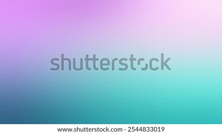 Purple to Aqua and Mint Gradient Background,Modern Ombre Background for Trendy Designs.
