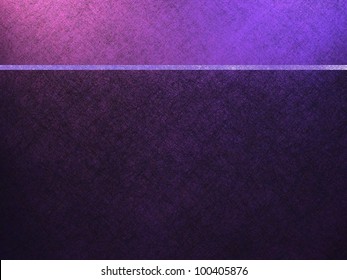 purple background or website template with header banner bar stripe in blue and purple and dark parchment texture background on bottom with copy space - Powered by Shutterstock