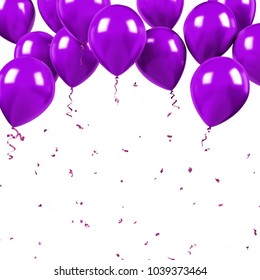 52,045 Purple balloon background Images, Stock Photos & Vectors ...