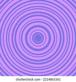 Purple Blue Circle Hypnotic Pattern