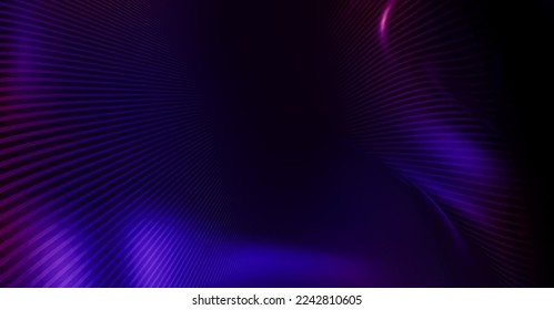 Purple Blue Neon Award Background. Traditional Style Sparkle Glowing Effect. Jubilee Night Decorative Invitation. New Trend Shining Visual. Blank Space Galaxy on Stage Celebration Graphics - Powered by Shutterstock