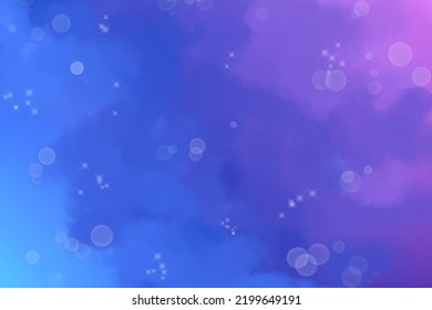 Purple Blue Sparkle Gradient Background