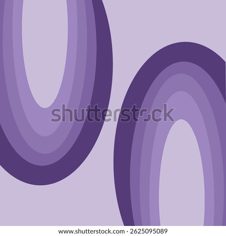Purple gradation, elegant and eccentric