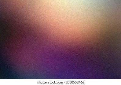 Purple iridescent sheen dark texture  Violet pink yellow gradient sanded background 