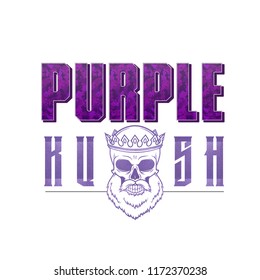 Purple Kush & Skull