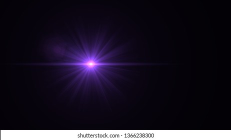 Purple Lens Flare