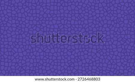 Purple mosaic pattern with many irregular shapes.