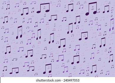 purple music notes backgrounds