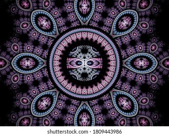 purple alien pod
