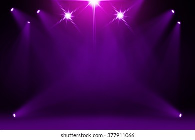  Purple stage background