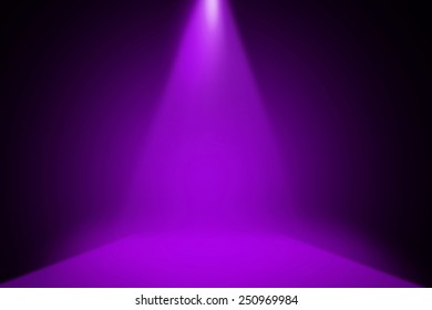 Purple stage light background 