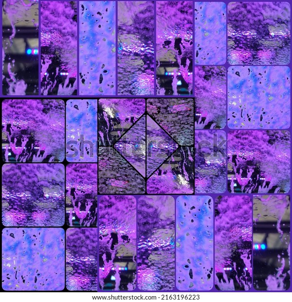 Purple Suds Water Lights\
Haze Collage