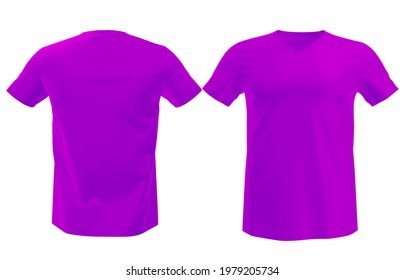 Download Purple Tee Shirt Template Images Stock Photos Vectors Shutterstock