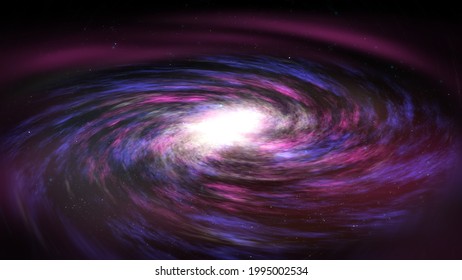 Purple Twirl Mysterio Galaxy Universe Stock Illustration 1995002534 ...