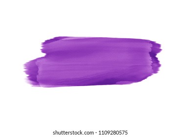 Purple Water Color Patches Graphic Brush Stock Illustration 1109280575 ...