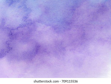Purple watercolor background - abstract texture