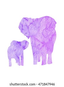 Purple Elephant Images, Stock Photos u0026 Vectors  Shutterstock