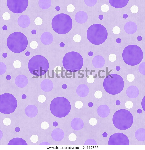 lilac polka dot fabric