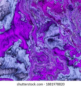 Purple-magenta Fantastic Crazy High-resolution Creative Abstract Texture For Experimental Design